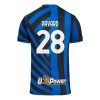 Original Trikotsatz Inter Mailand Pavard 28 Heimtrikot 2024-25 Für Kinder